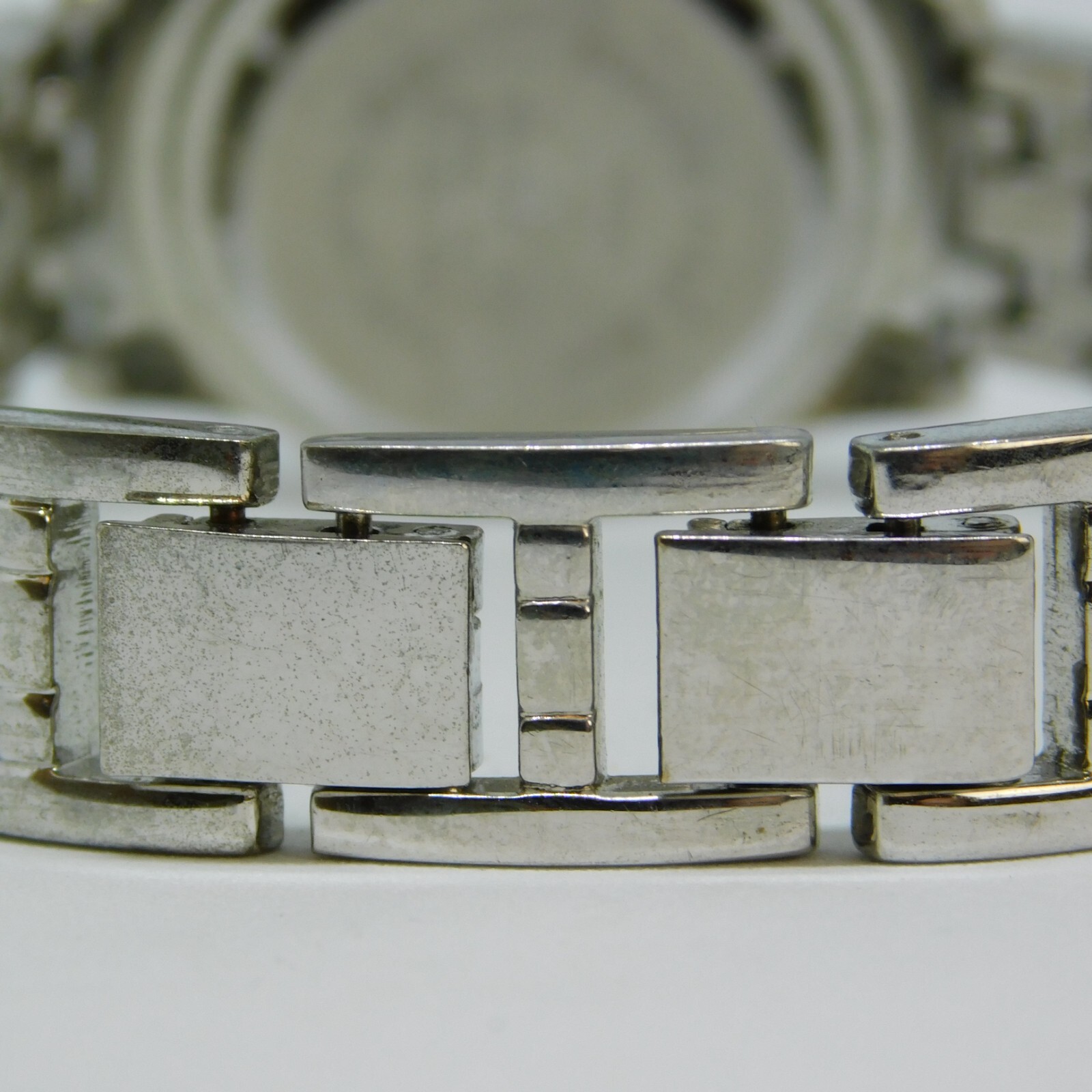 M.Z.Berger WS83 Silver Tone Quartz Analog Women’s Watch Sz. 7″ New Battery