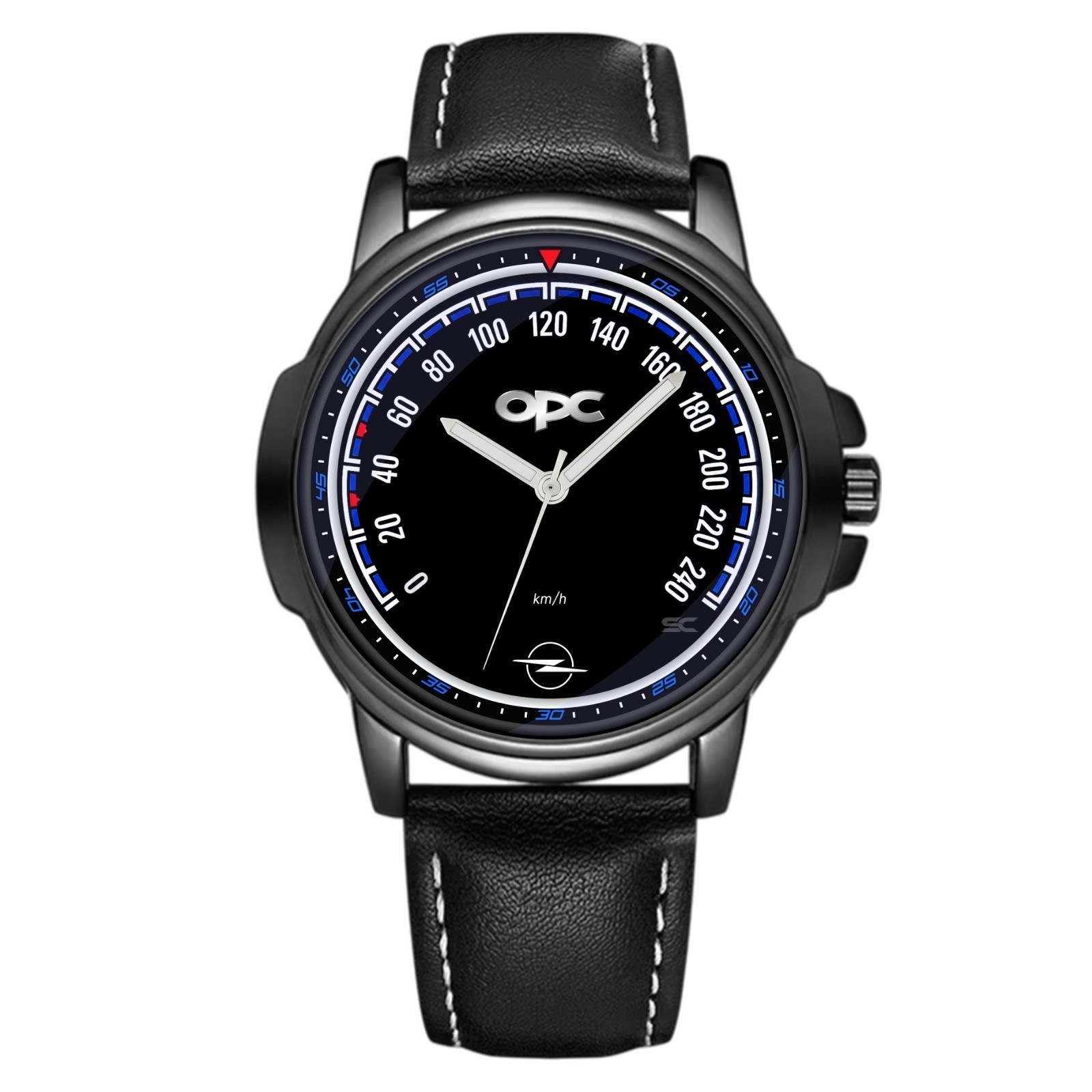 Opel Sport Vintage OPC Fan Art Racing Odometer Wristwatch