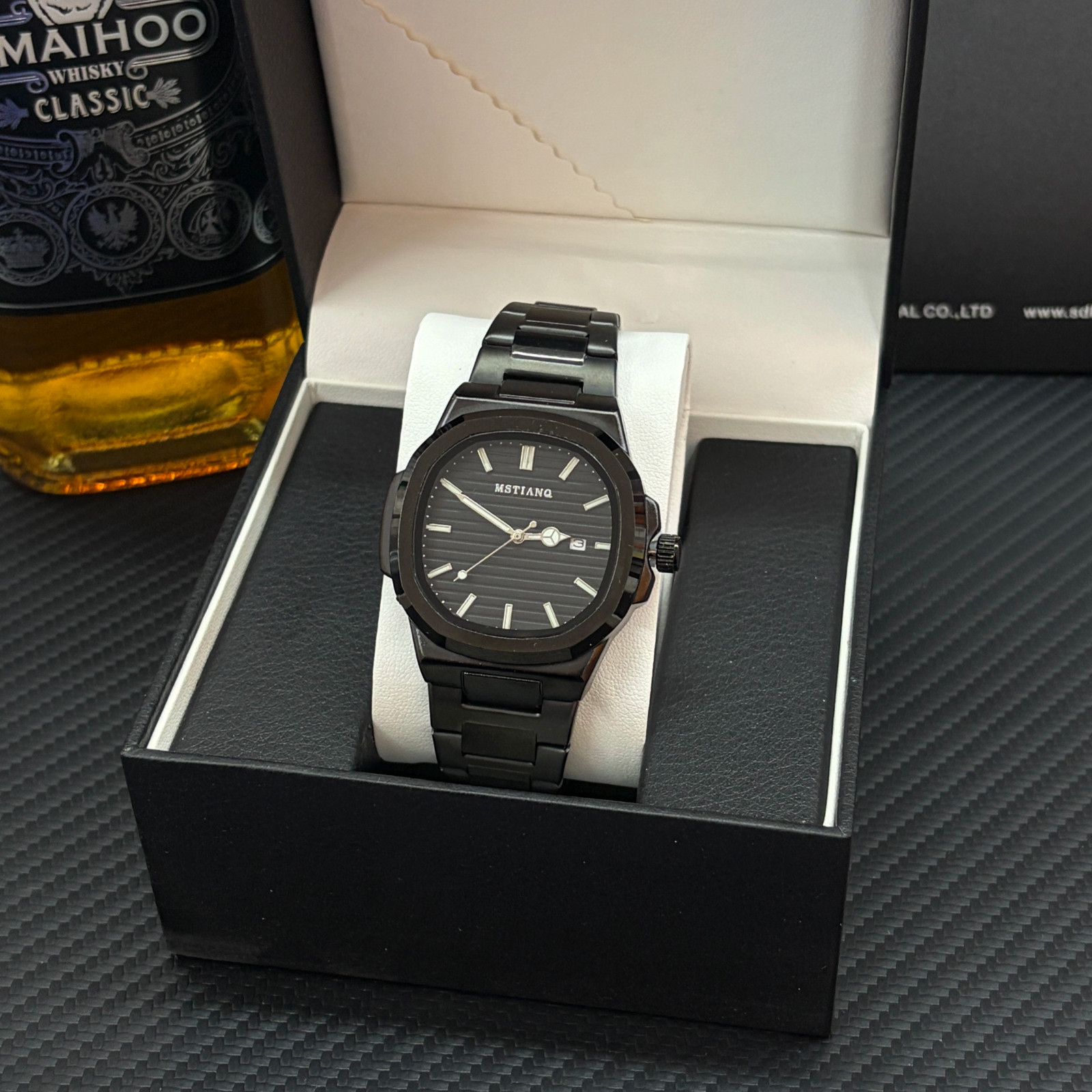 Luxury Watch for Men Fashion Watches Stainless Steel Waterproof