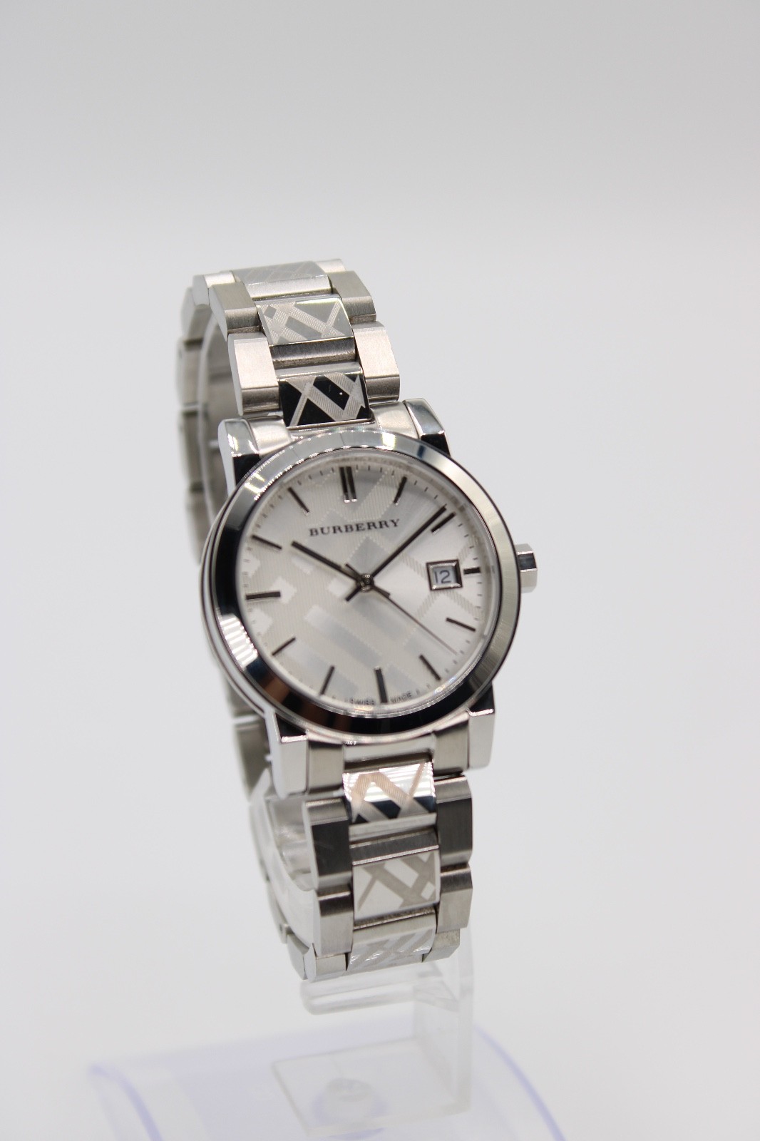 Burberry The City BU9144 Stainless Steel Silver Dial Women’s Watch 34mm