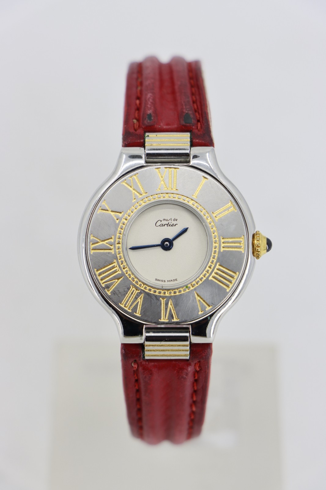 Cartier Must de Cartier 21 Watch, Quartz Movement, Stainless Steel Case, 28mm