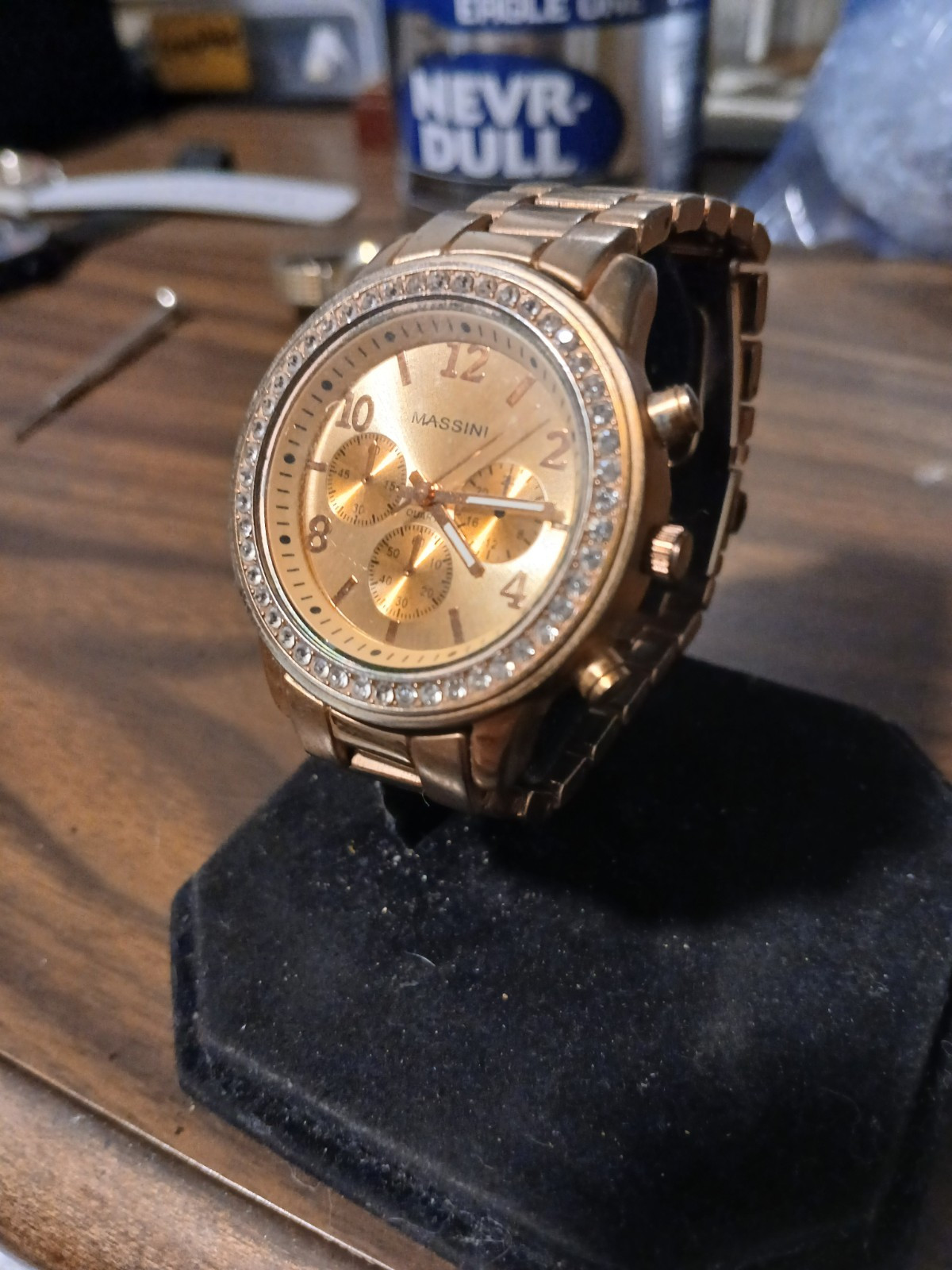 VINTAGE MASSINI CHRONOGRAPH STYLE WATCH