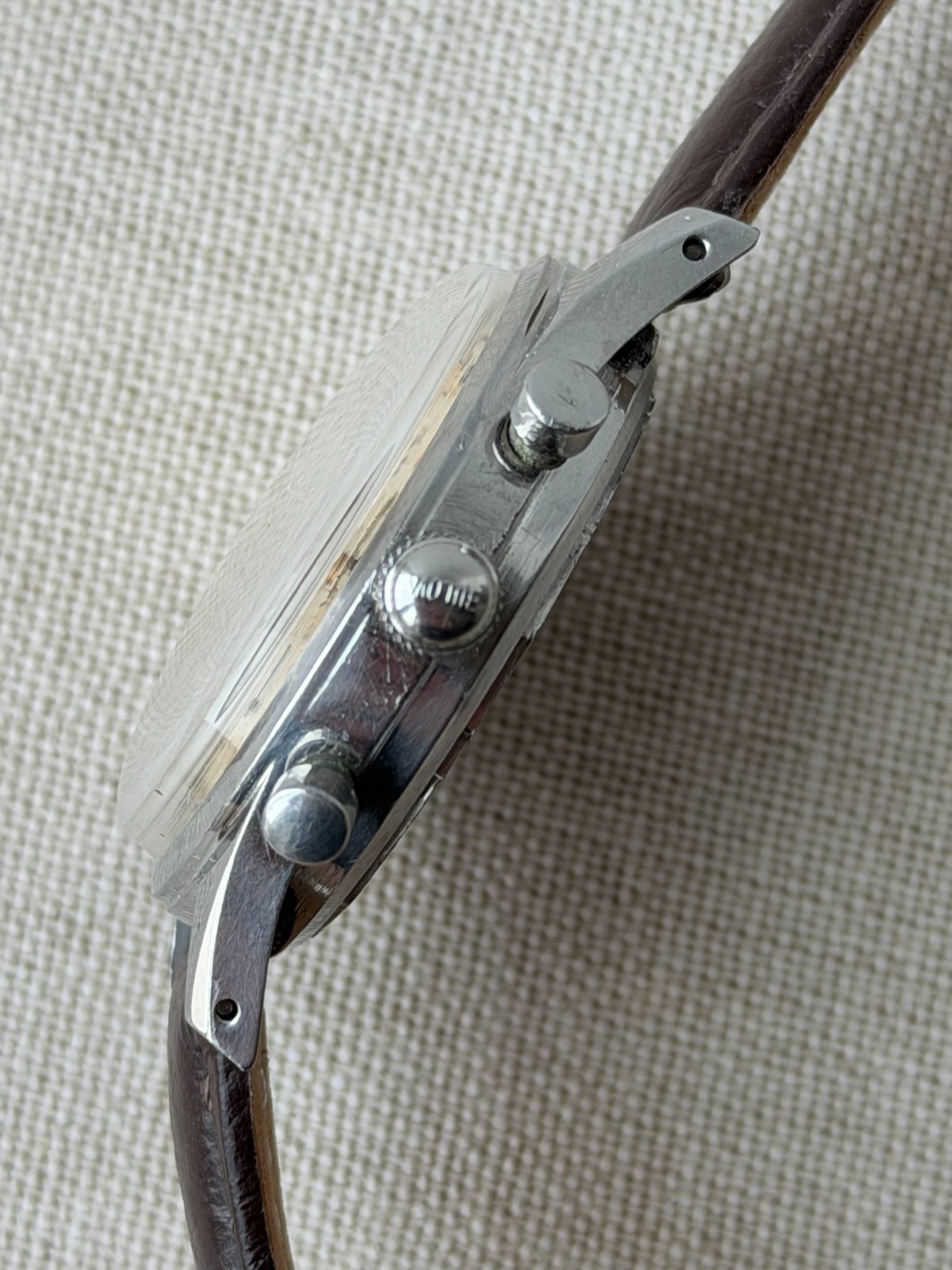 Gigandet Wakmann Incabloc Valjoux 72 chronograph working perfectly