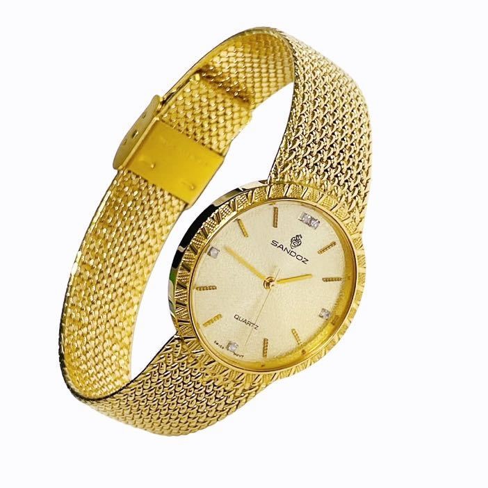 SANDOZ Men’s Dress Watch Quartz 31mm 18cm Strap Japan 14Y+ JAPAN