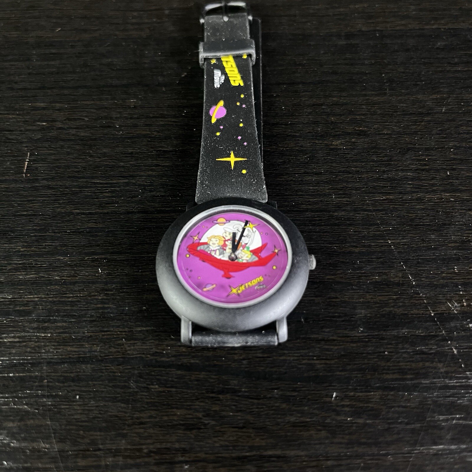 1990 Jetsons the Movie Animated Cartoon Character Watch Needs Battery Vintage