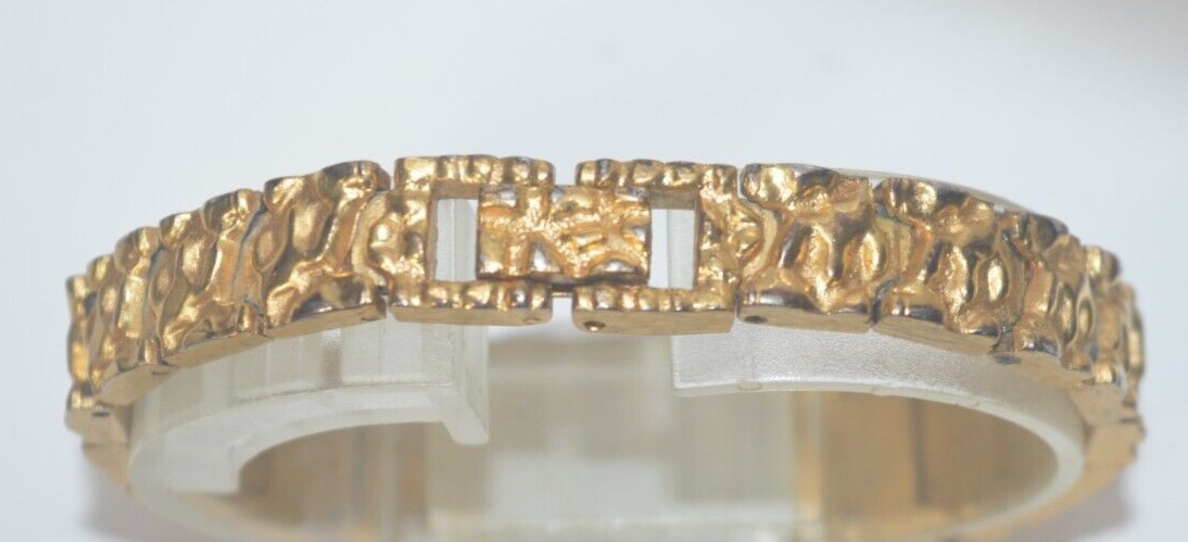Pierre Bideaux Women Dress/Formal Gold Nugget Watch New battery GUARANTEED