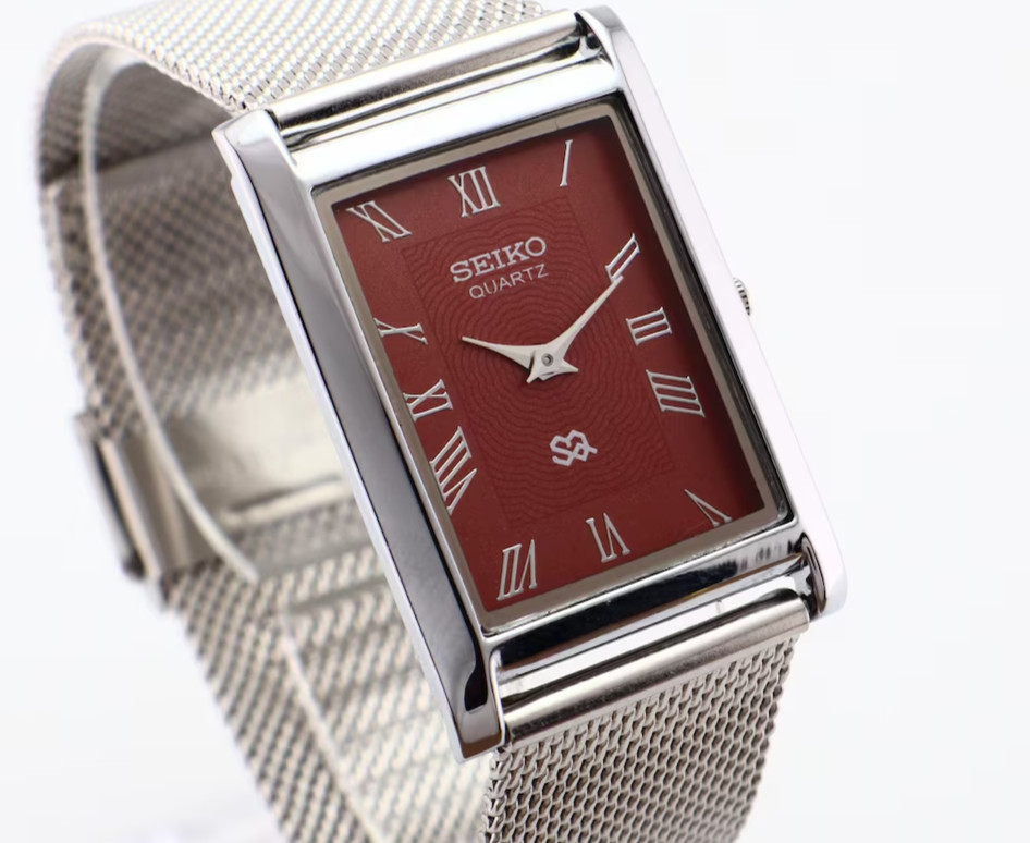 Vintage Seiko Slim Tank Quartz Men’s Watch, Gentleman’s Choice – FREE SHIPPING