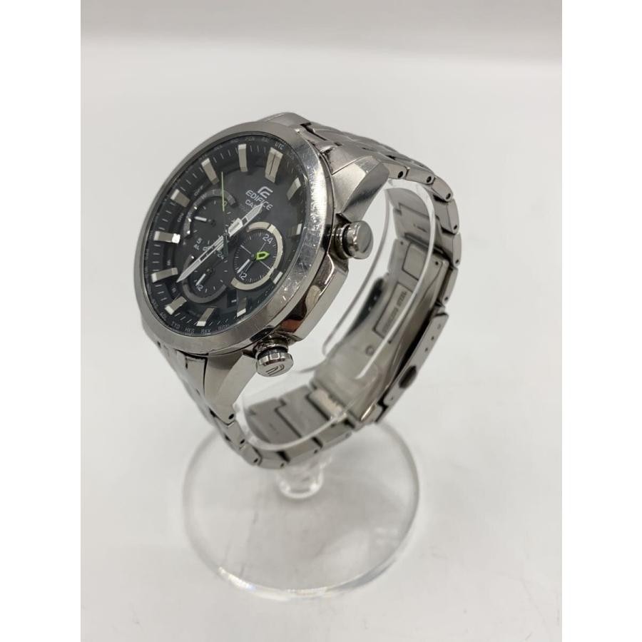 CASIO EDIFICE Case Size 4 ×4.5cm Wrist Size 18cm Used Watch #721197