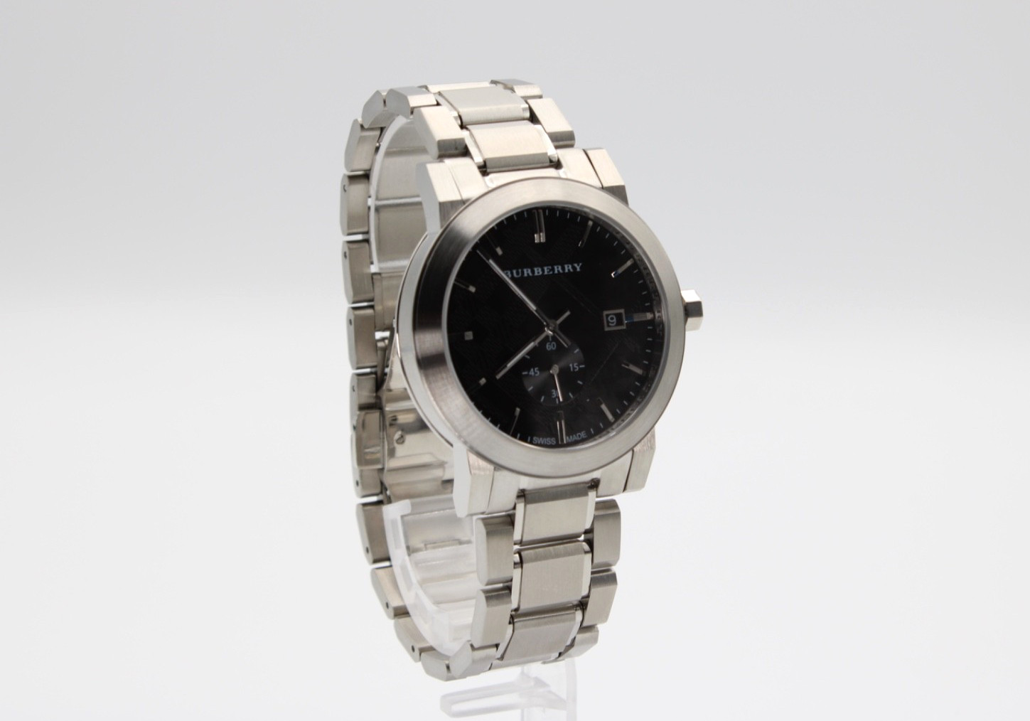 BURBERRY The City BU9901 Black Dial Stainless Steel Men’s Watch