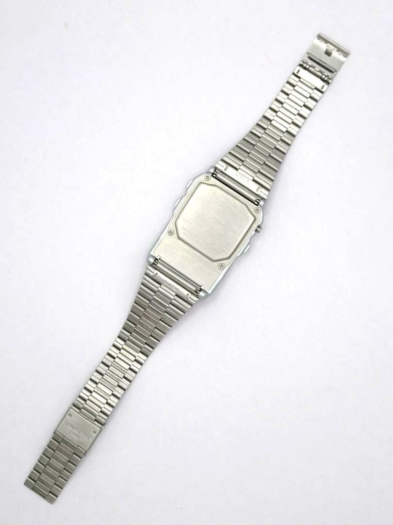 CASIO Data Bank DBC-611 Silver Retro Calculator Watch