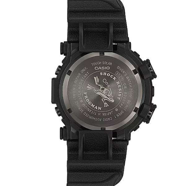 Casio G-SHOCK GW 8200TPF 1JR Frogman Tough Solar Black Light Green from Japan