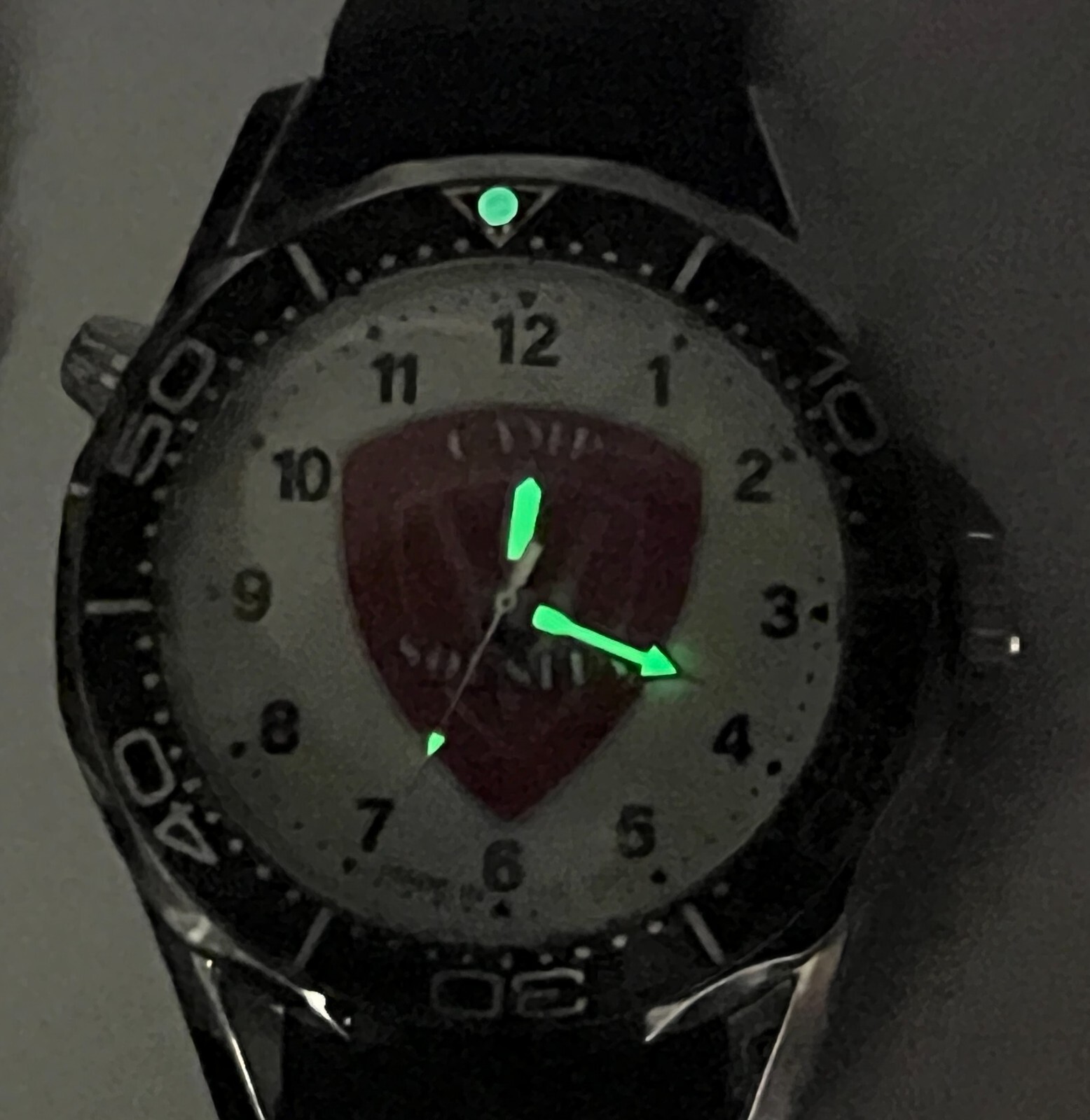 Personalized WATCH custom Logo Pic Photo NEW 42.5mm Silver Black Blue Red Green