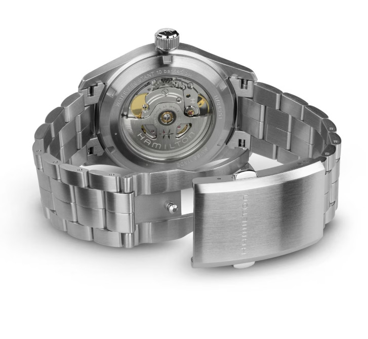 Hamilton Khaki Field Automatic Green Dial Silver Men’s Watch H70455160