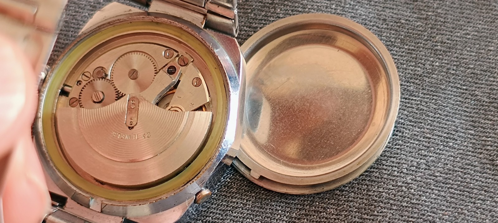 POLJOT de luxe mechanical automatic 17 Gio USSR mens watch USSR