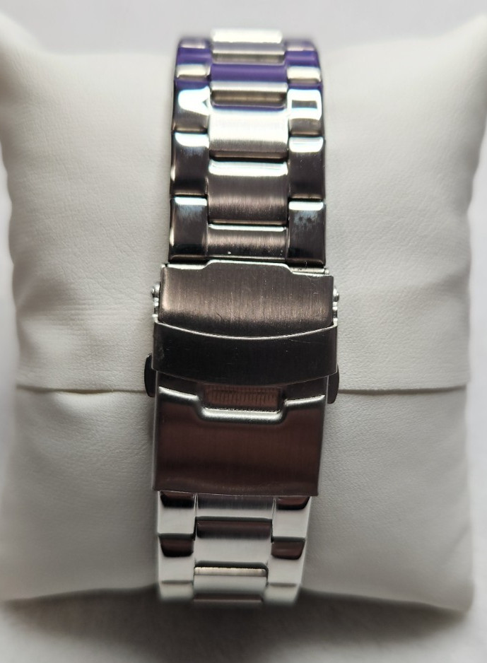 Stunning Timex Automatic Dive Watch 41mm Tan Dial Rotating Bezel Glass Caseback