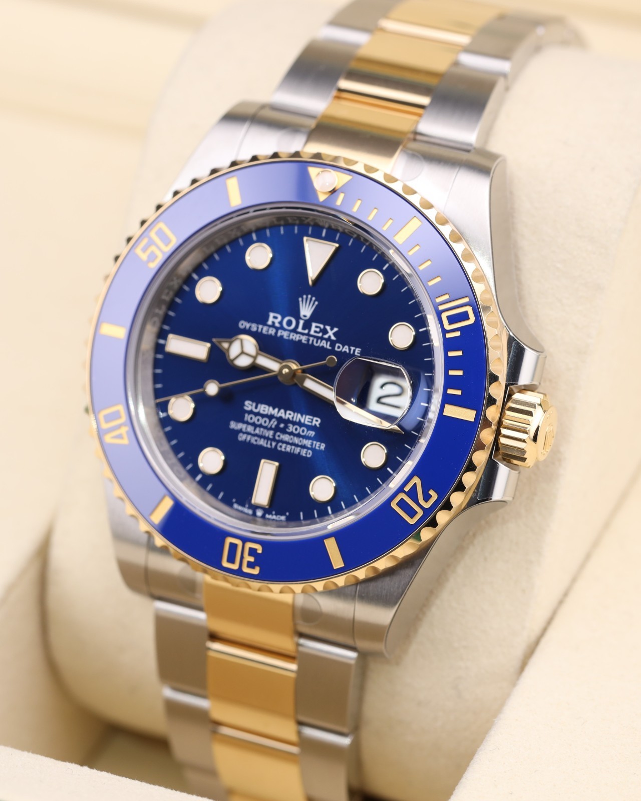 June 2026 Factory Stickers Rolex Submariner Date 41 Bluesy Blue Dial 126613LB