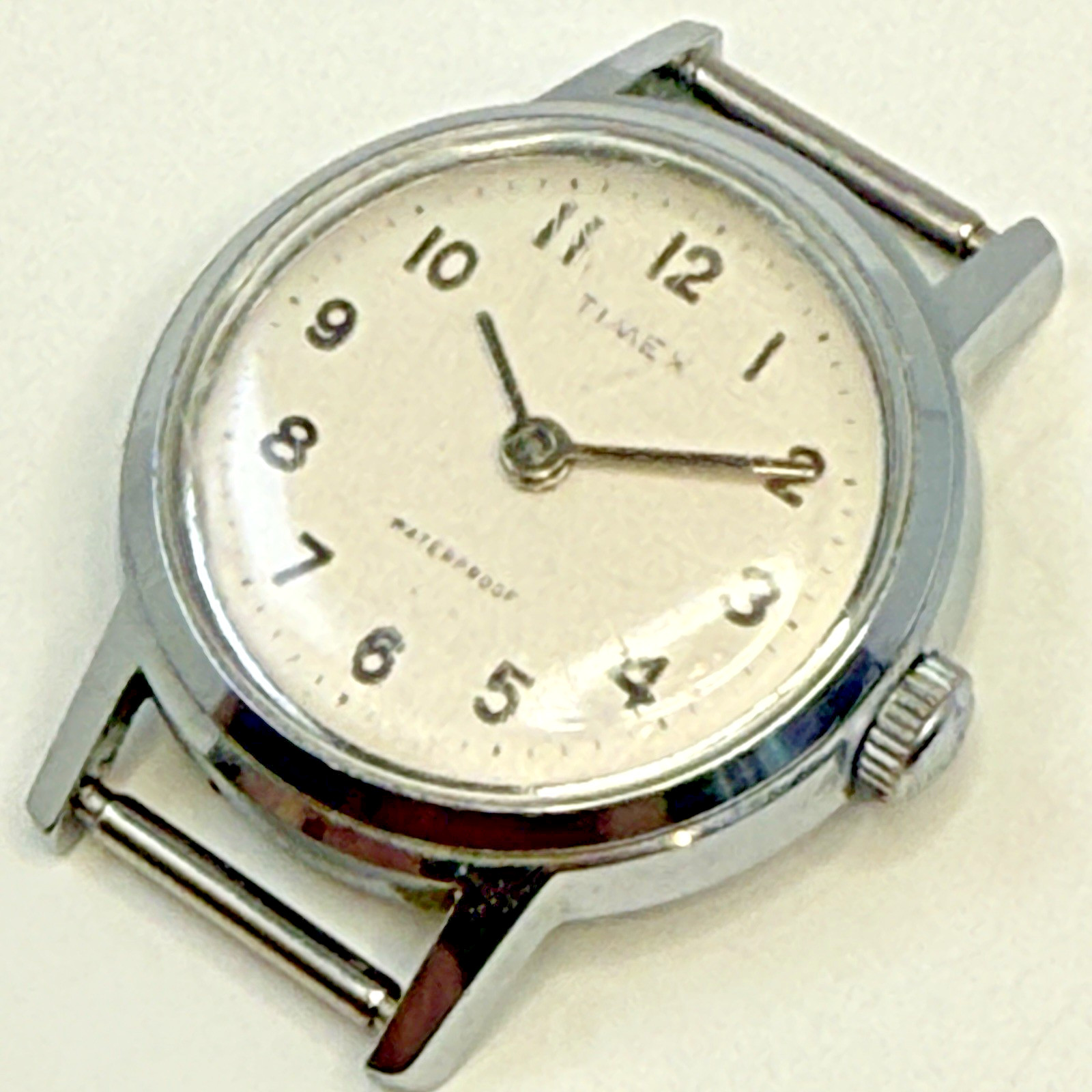 Vintage 1960s Womens Timex Mechanical Watch 27mm 12mm Lug Runs EUC