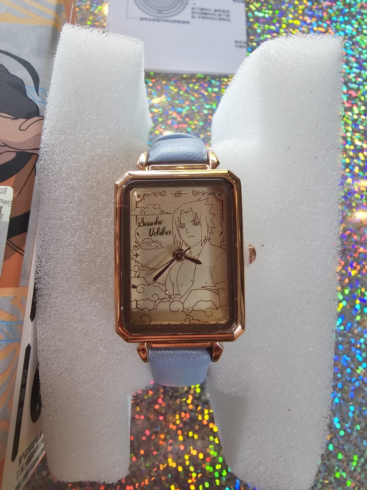 Sasuke Naruto Shippuden Blind Box Ladies Watch Open Eaki Import US Seller