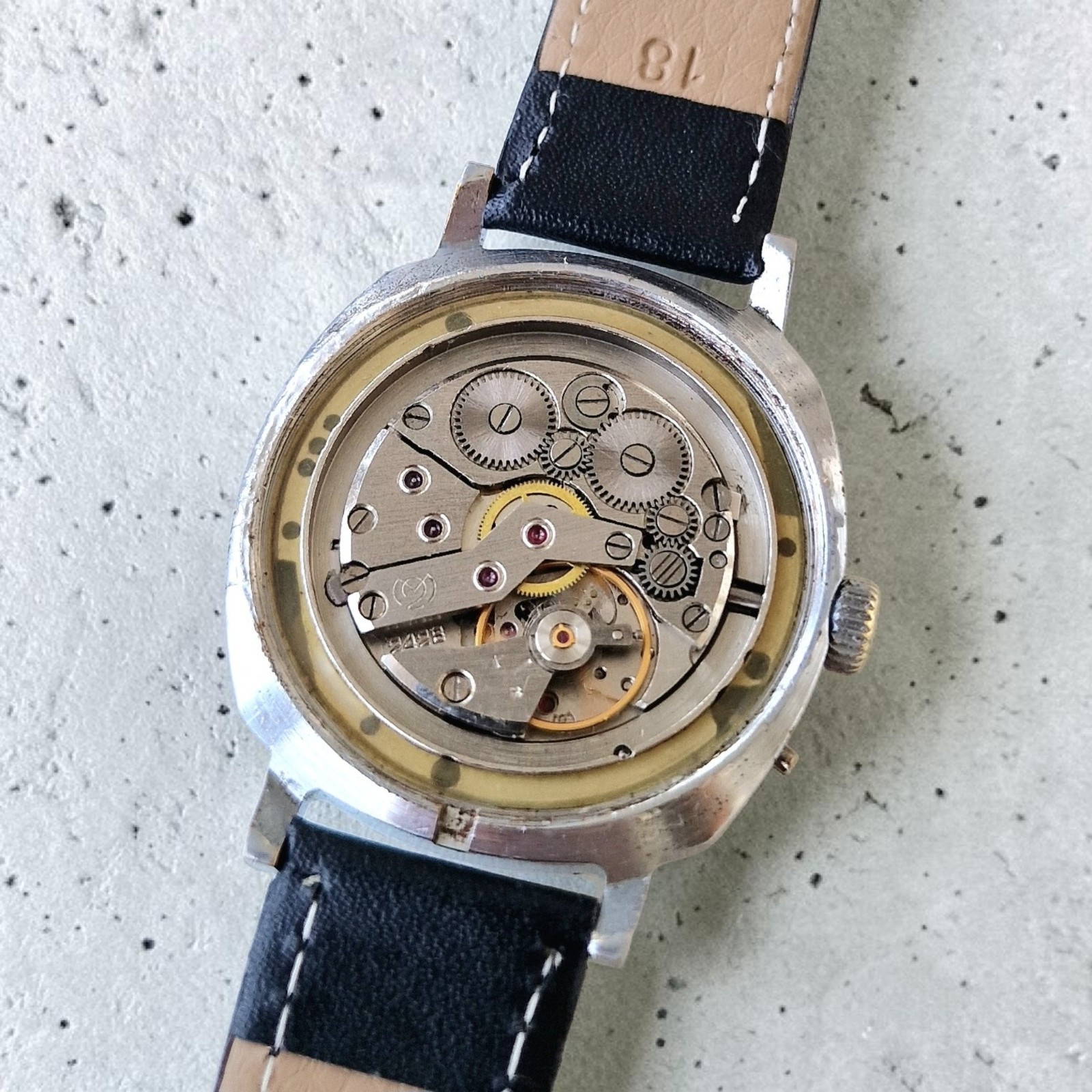 Rare Soviet Mechanical USSR mens watch CORNAVIN Slava 21 jewerly