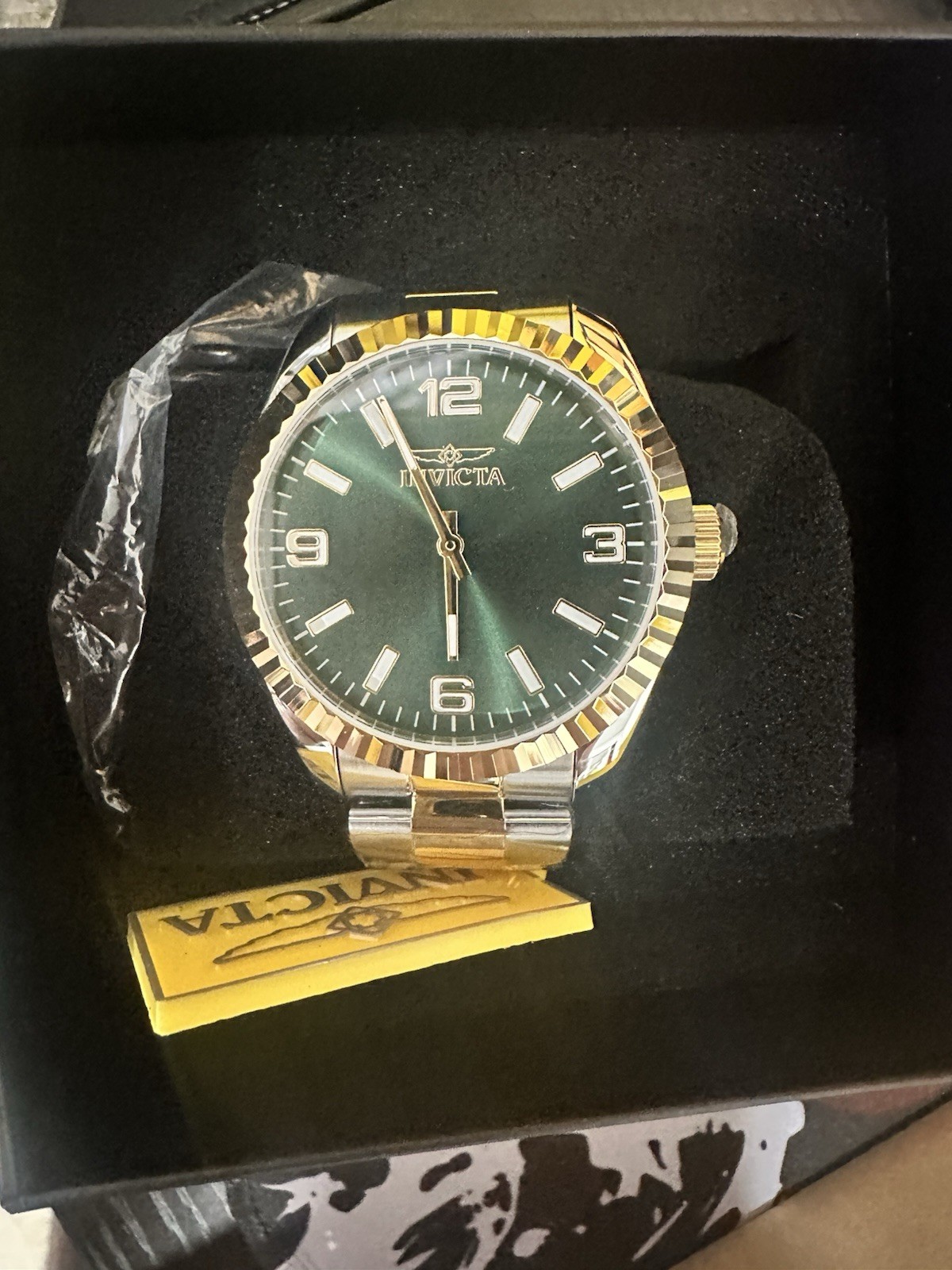 Invicta Specialty 43 mm Yellow-Gold Stainless Steel Men’s Wristwatch