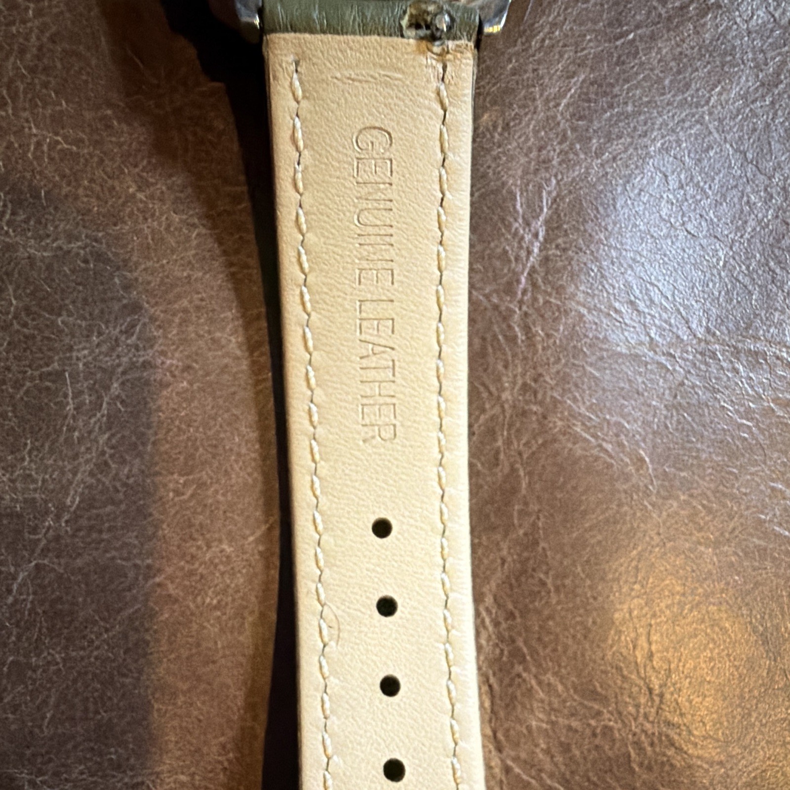 Caravelle Transistorized Quartz Vintage 35mm Date Silver Dial