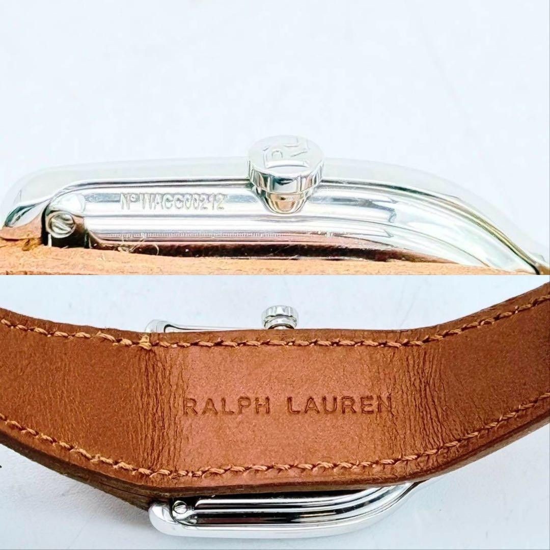 Ralph Lauren Stirrup Petit Quartz 21mm White Dial Extra Strap Box Papers