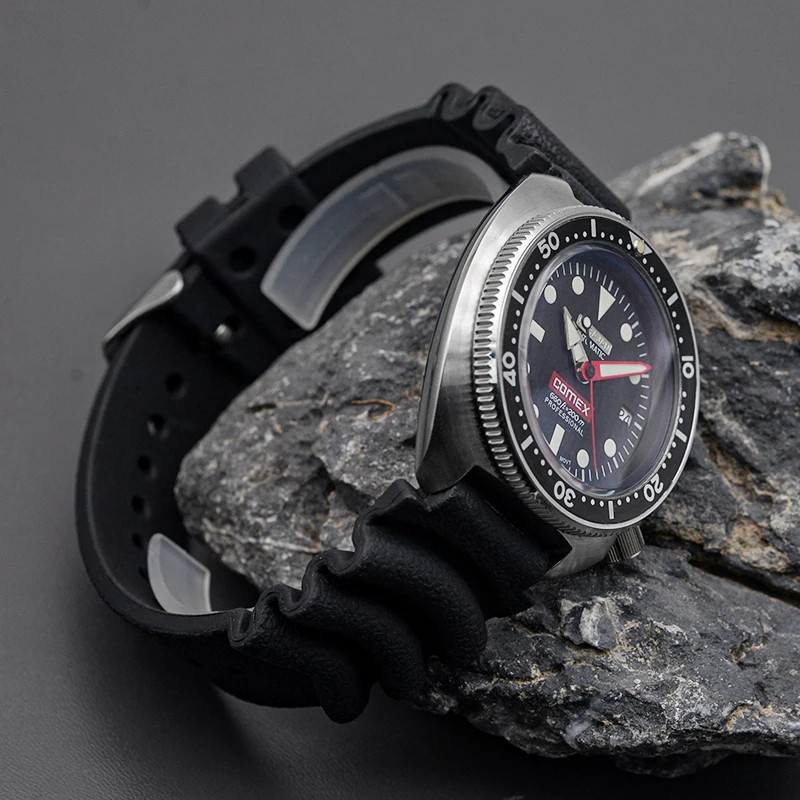 Turtle Abalone Stainless Steel Dive Watch Wth Japan NH35 NH36A Automatic