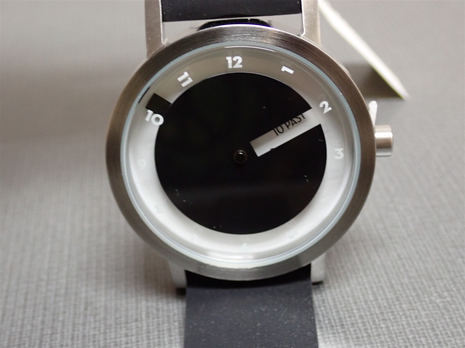NEW Projects Watches PJT-7215S Till 40mm Black Silicone Band Watch