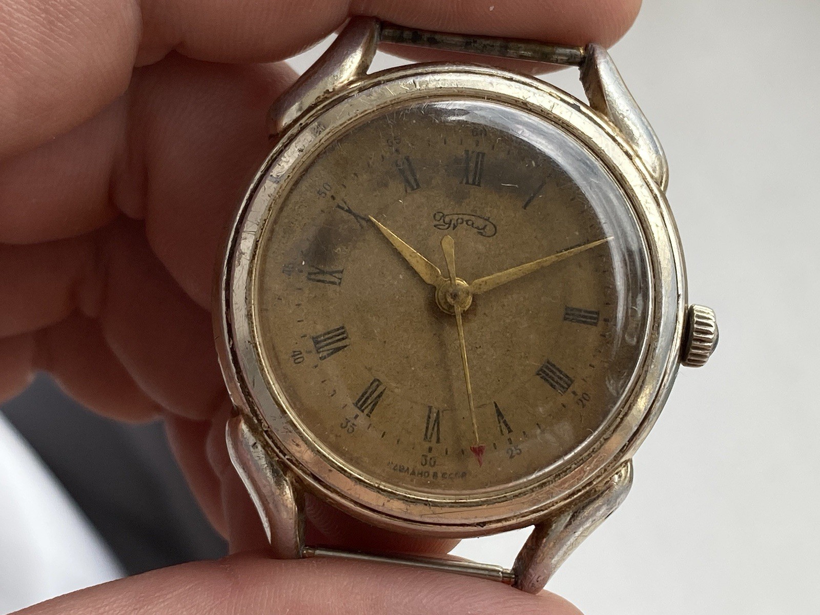 Vintage Watch Ural 16 Jewels Mechanical USSR ChChZ
