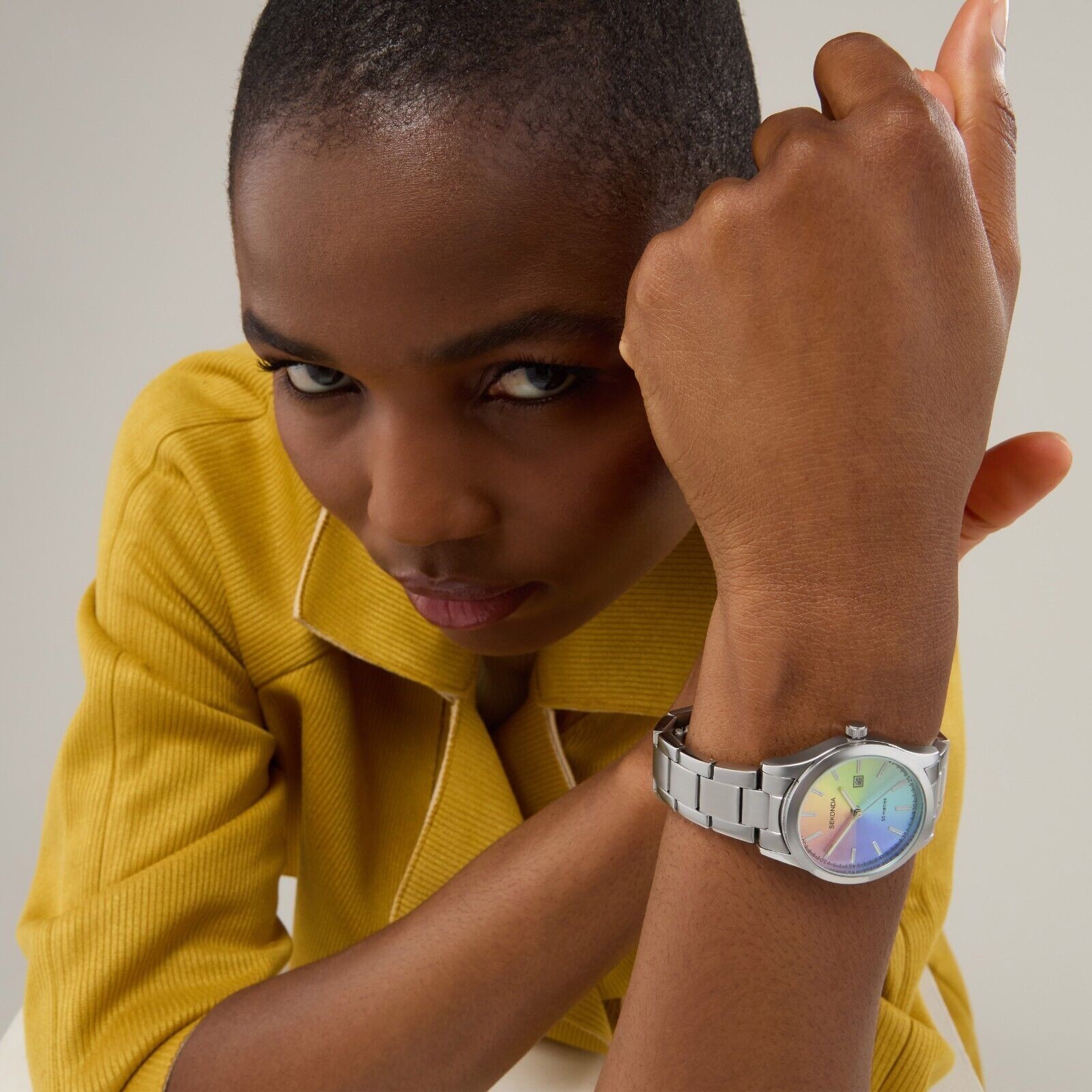 Sekonda Classic Taylor Multicolour Dial Watch RRP £49.99 Model 40534.200