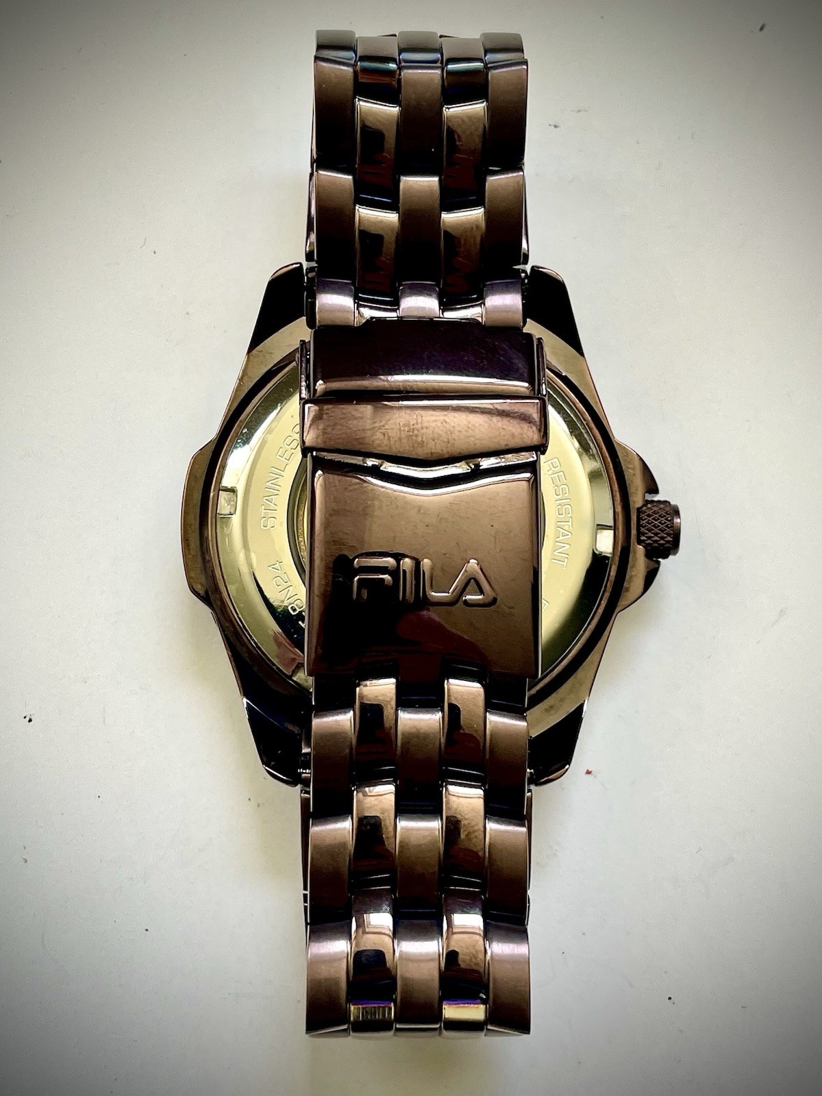 Fila Polaris Automatic Skeleton Men’s Watch – Rotate Bzl- Exihibition – Running!