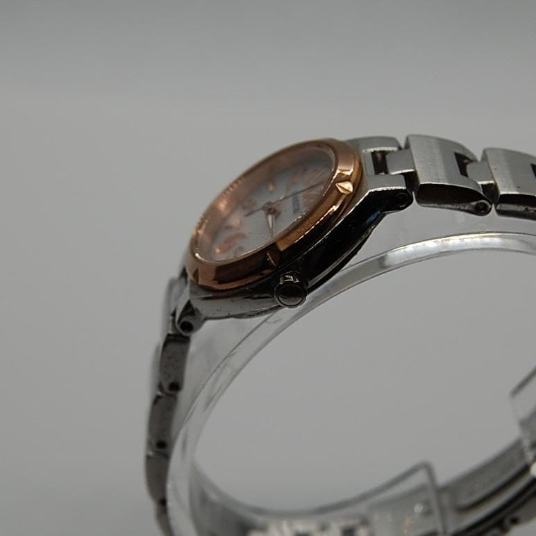 [Working Condition] Citizen wicca Solar-Powered Watch, Pink Gold and Combinat nu
