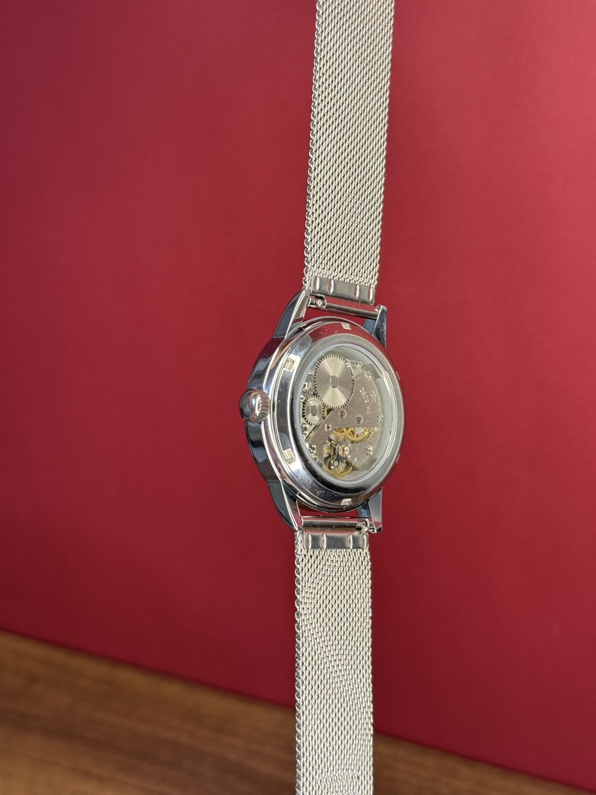 Watch Rakets 24h Mechanical Wrist Polar Men’s Russian Soviet USSR Strap Silver