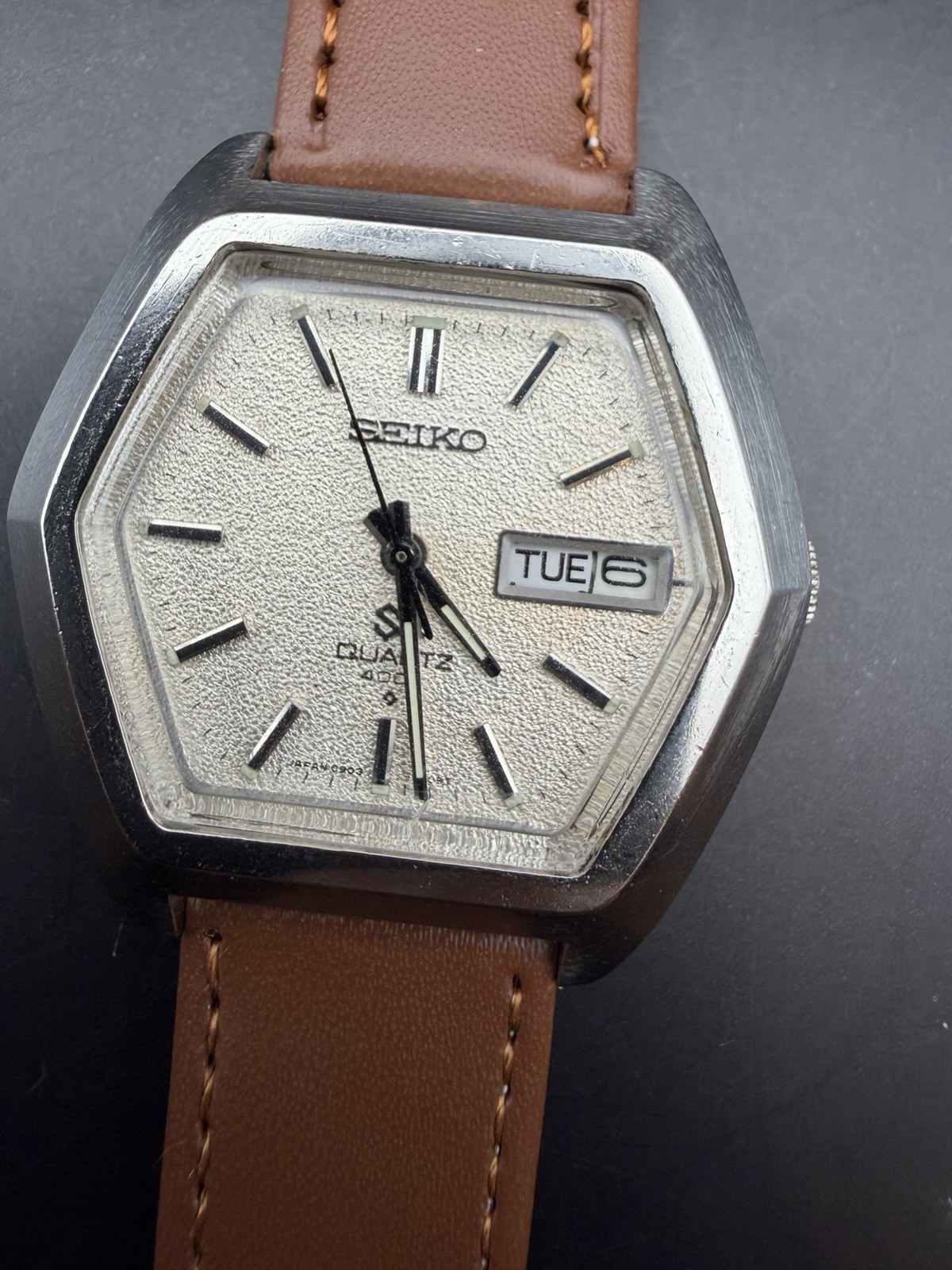 Vintage 1974 Seiko ( SQ 4004 0903-5009) Quartz Men’s Watch – Fully Serviced