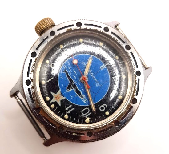 LEGENDARY RUSSIAN VINTAGE MENS WATCH VOSTOK KOMANDIRSKIYe MECHANICAL WORKING RAR