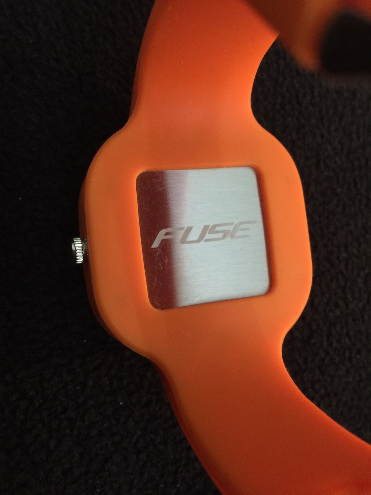 fusee watch, With Flashing Light Ladies Quartz,2 New Battery’s Orange ,dark gray