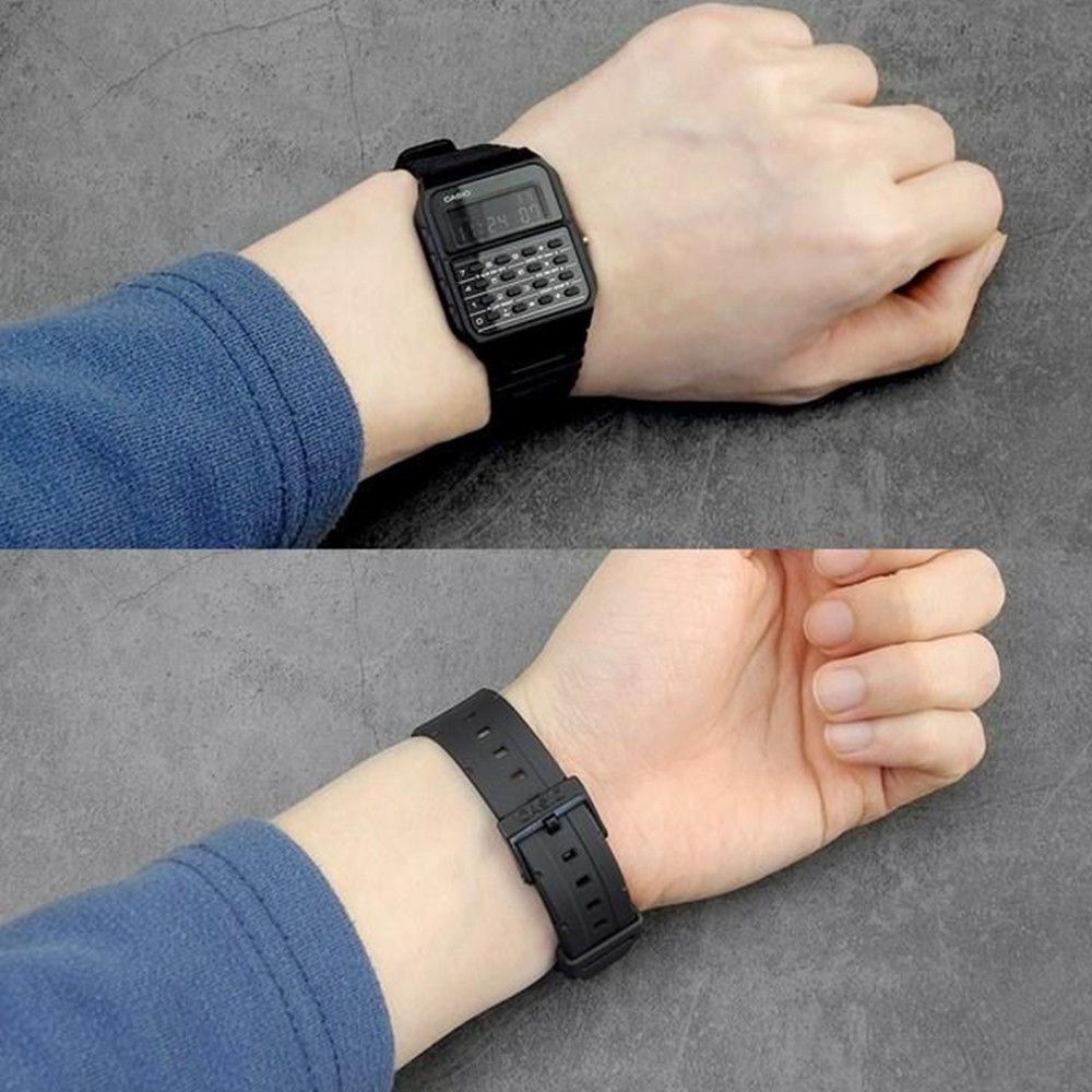 Casio CA-53WF-1B Retro Style Unisex Digital Calculator Watch