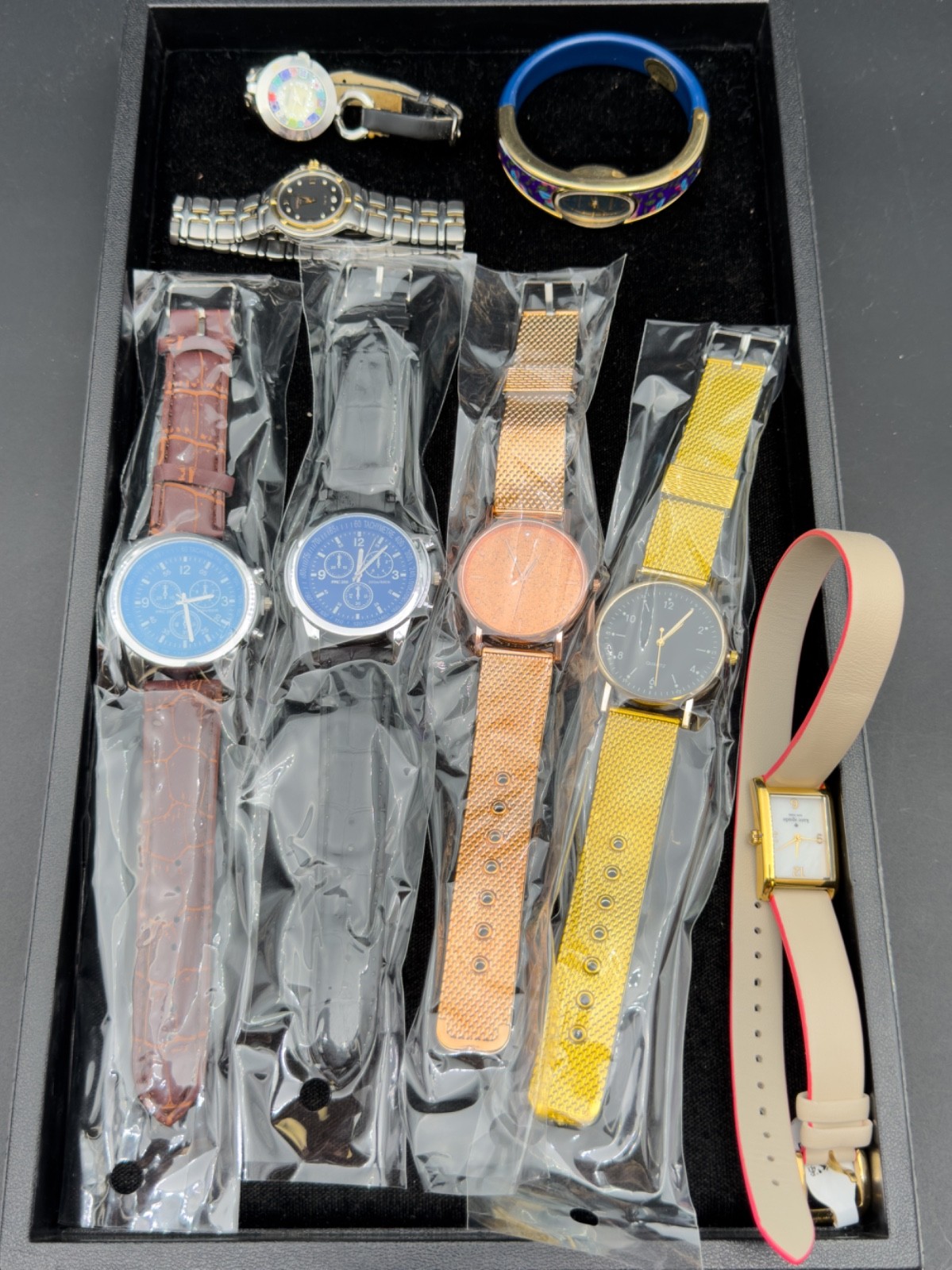 The Watch Grab Bag – Various watch lot- SOLD AS IS – 8 Watches