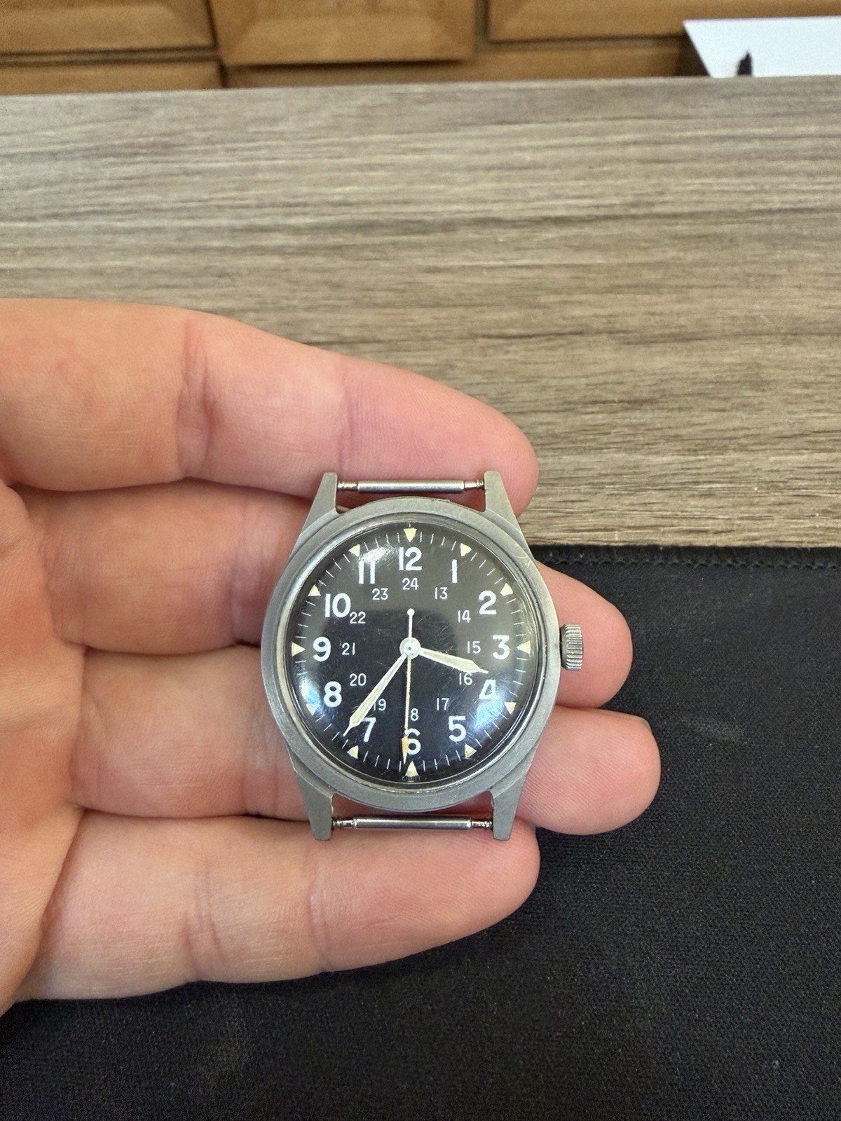 Vietnam war US military Benrus 1967 issued men’s watch, DTU-2A/P, 3818B