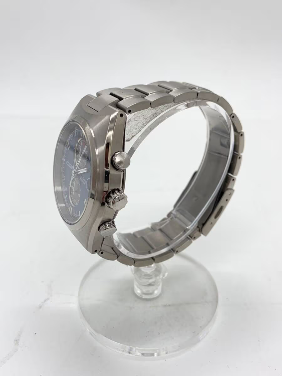 CITIZEN Solar Watch Analog Stainless BLU SLV B642 0013P01