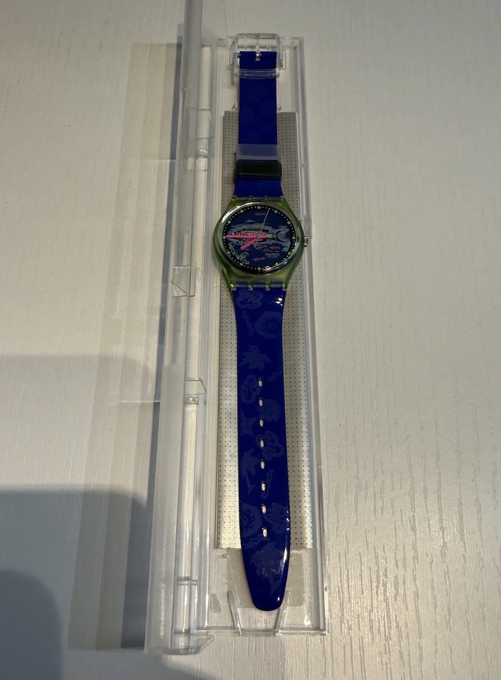 1992 SWATCH GHENT GG116 FRESH FISH