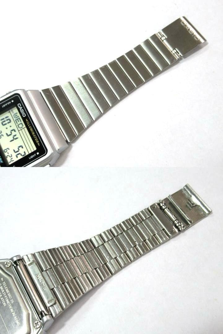 CASIO Data Bank DBC-611 Silver Retro Calculator Watch