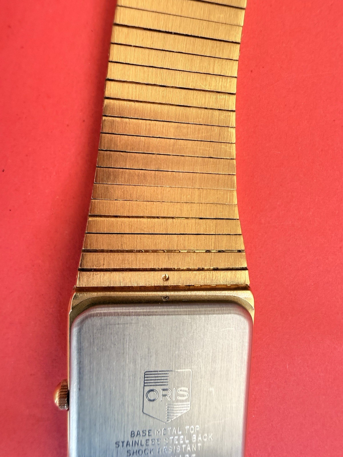 SWISS ORIS President Saddam Hussein Iraq Photo Dial Watch BOX NEW Size R4