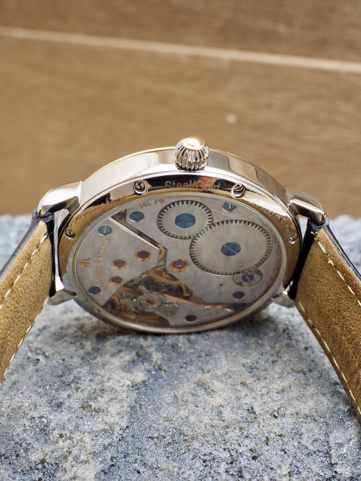 Maurice LaCroix Masterpiece Retrograde two tone 95% LNIB MP6198 RARE Calendrier
