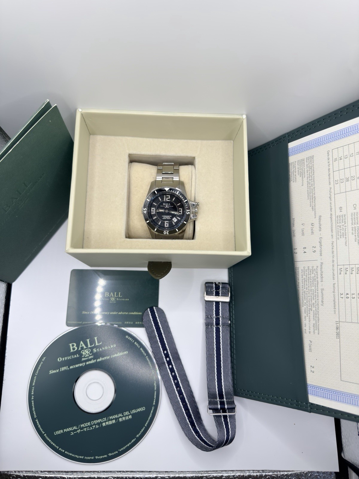 Ball Watch Engineer Hydrocarbon Ceramic XV DM2136A-SCJ-BK Auto 42mm w/Box