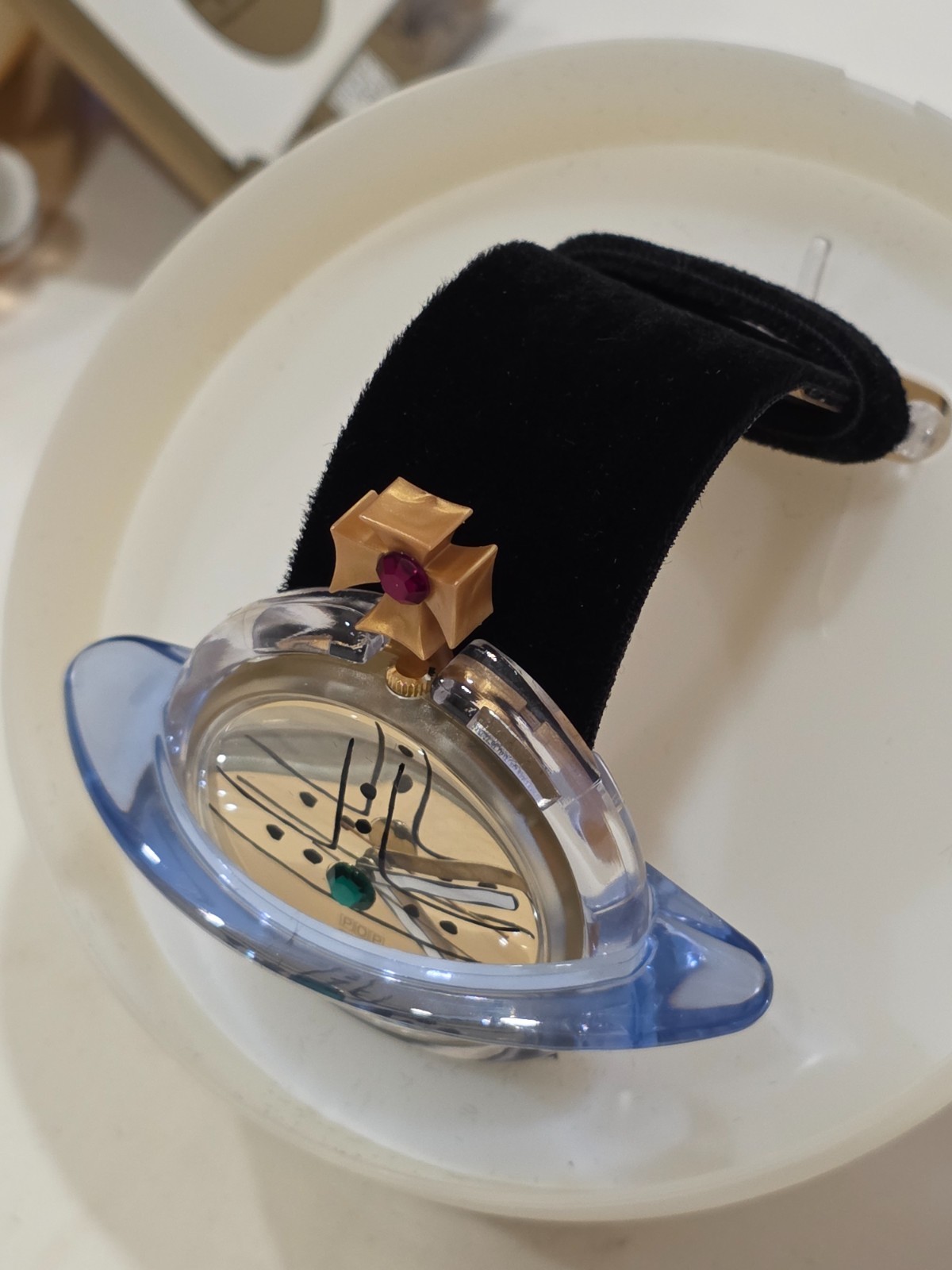Vivienne Westwood The Orb Swatch Watch, PWZ104, Limited Edition, Unworn.