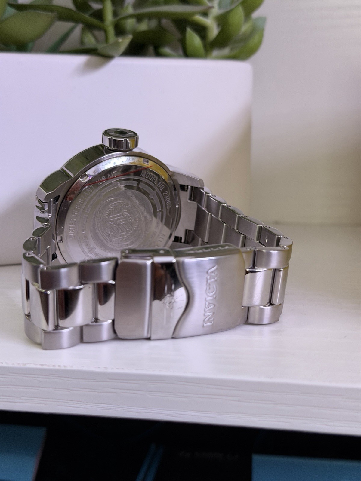 Invicta S1 Quartz Stainless Steel 40mm Blue Dial 50m 24-Hour w/ Box