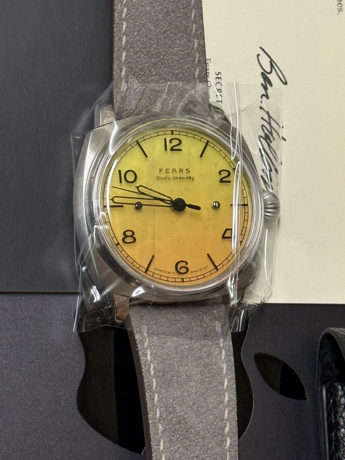 Fears x Studio Underd0g Mimosa 02 Series Watch – Full Set – Unworn – Limited