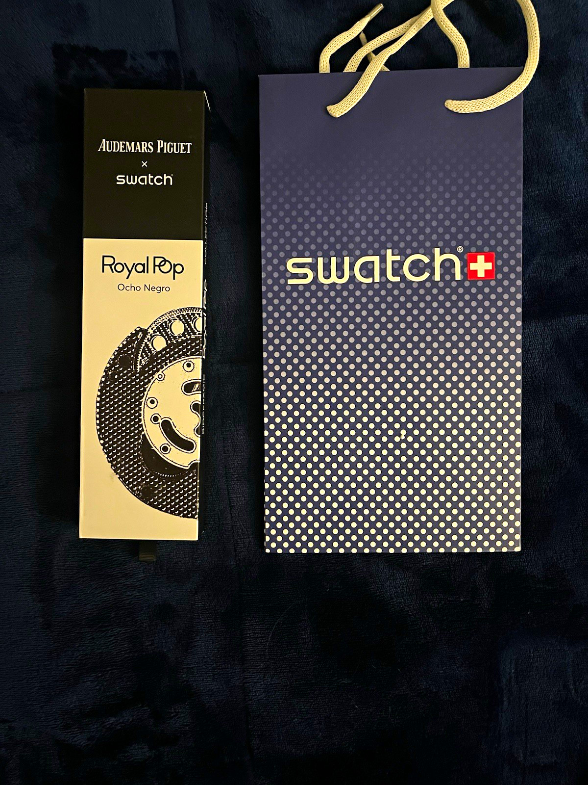 Swatch x Audemars Piguet Royal Pop – Ocho Negro – Brand New – Same Day Shipping
