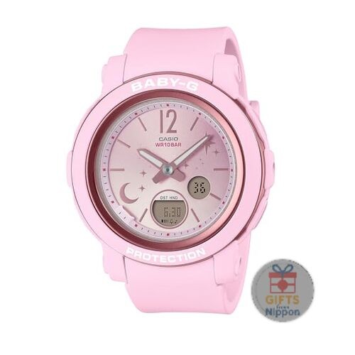 Casio Baby-G BGA-290DS-4AJF Quartz Watch Blue Star Moon Shock Resistant New